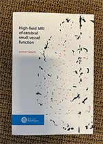 ISBN: 9789463801577 - Title: High field mri of cerebral small vessel function